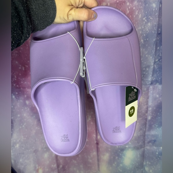 wild fable Shoes - New purple Wild fable slide sandals 🛍